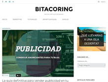 Tablet Screenshot of bitacoring.com